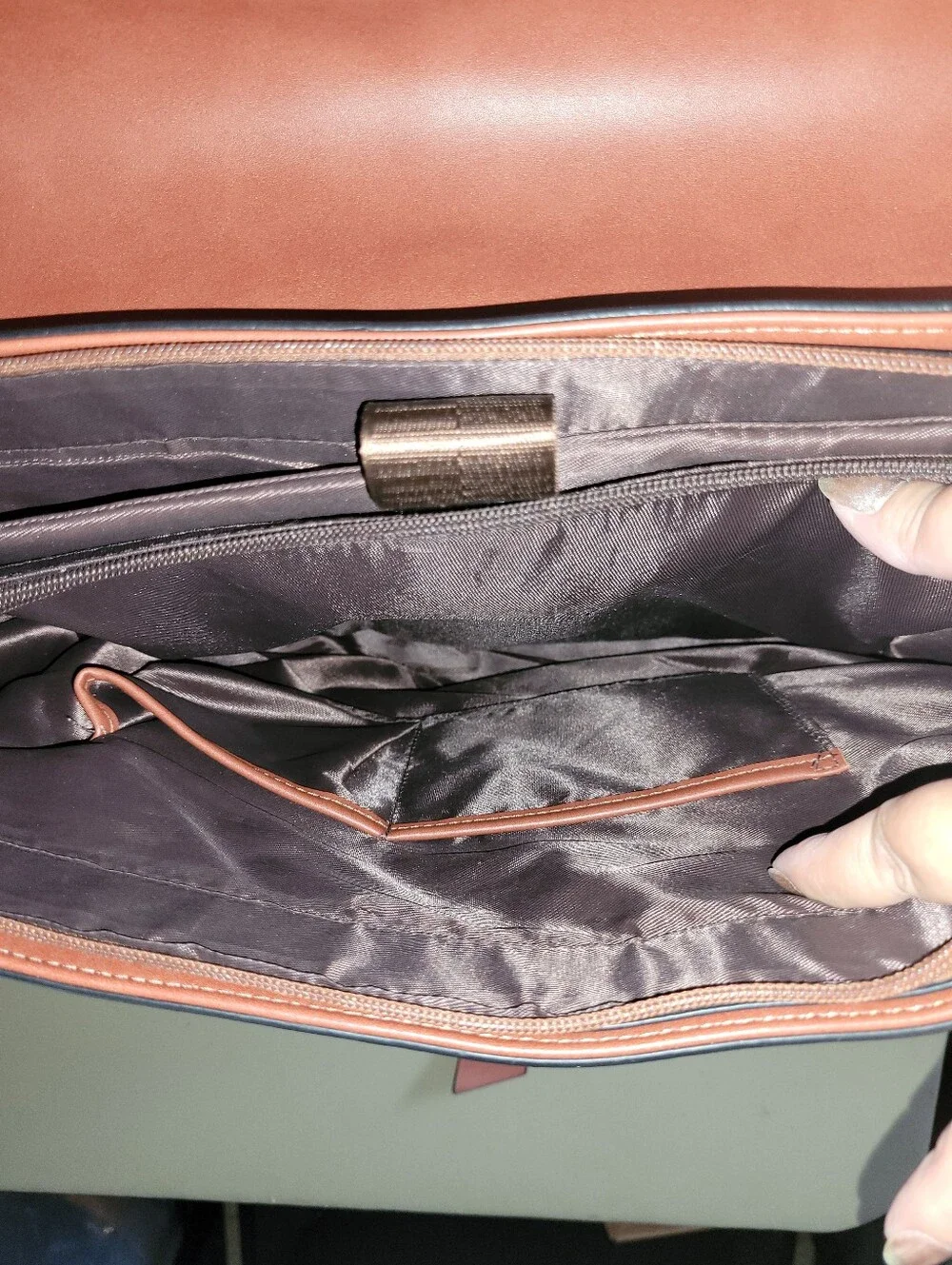 Mosiso Structured Faux Leather Convertable Shoulder Bag, Laptop Bag or backpack.
